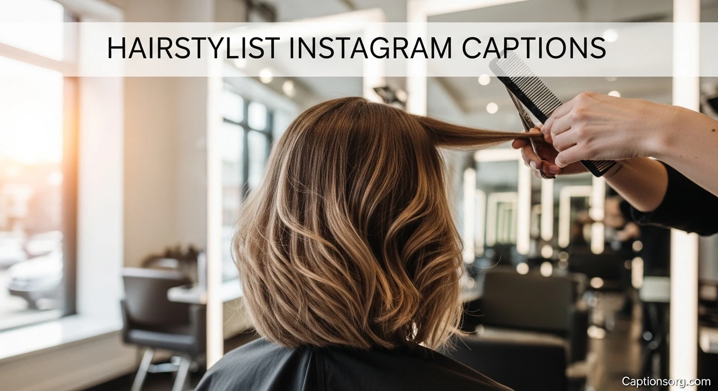 Hairstylist Instagram Captions