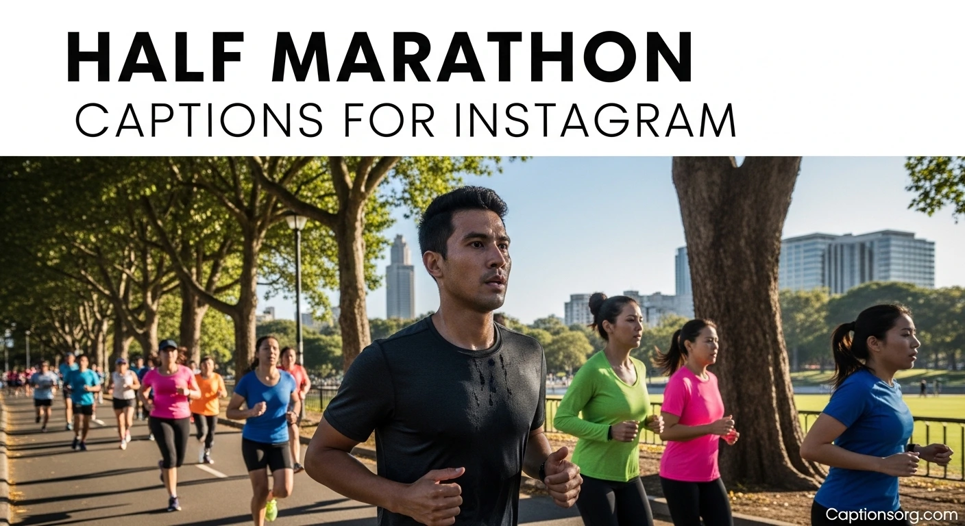 Half Marathon Captions for Instagram