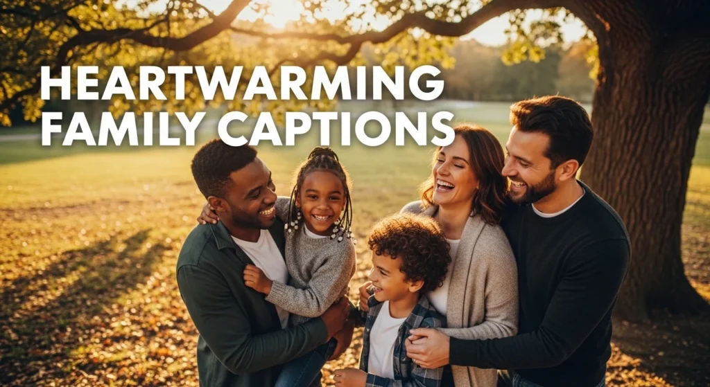 Heartwarming Family Captions