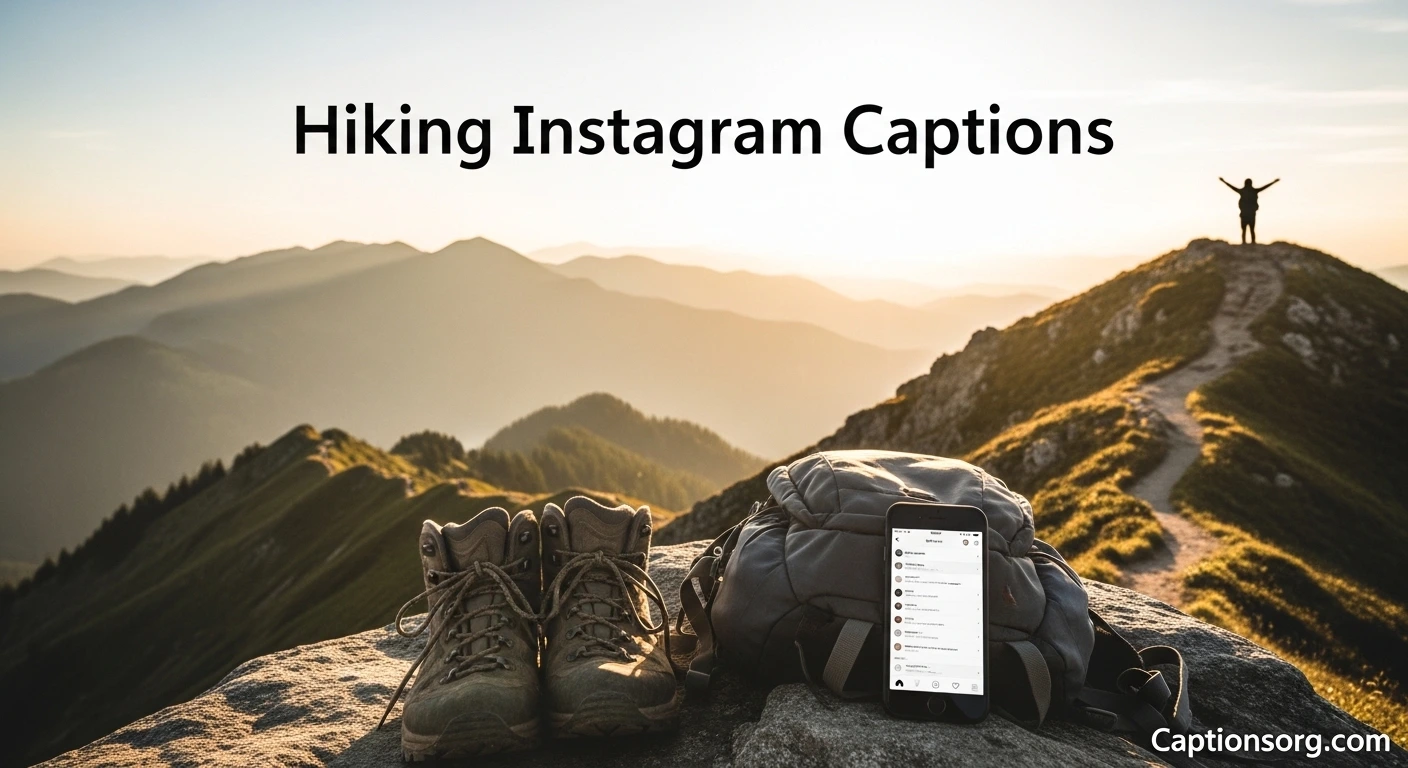 Hiking instagram captions