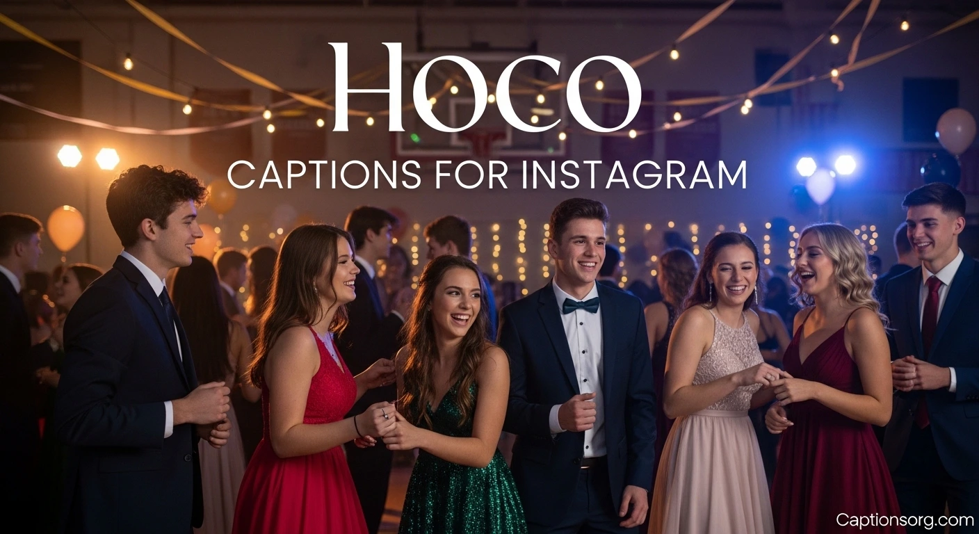 Hoco Captions for Instagram