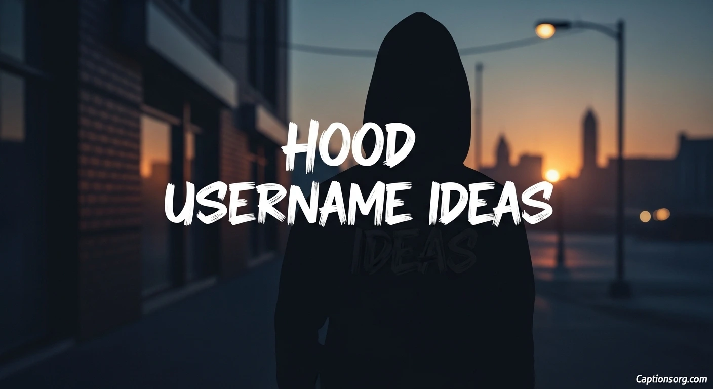 Hood Username Ideas