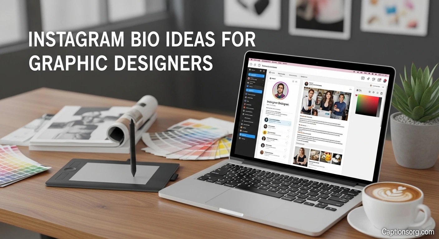 630+ Instagram Bio Ideas for Graphic Designers