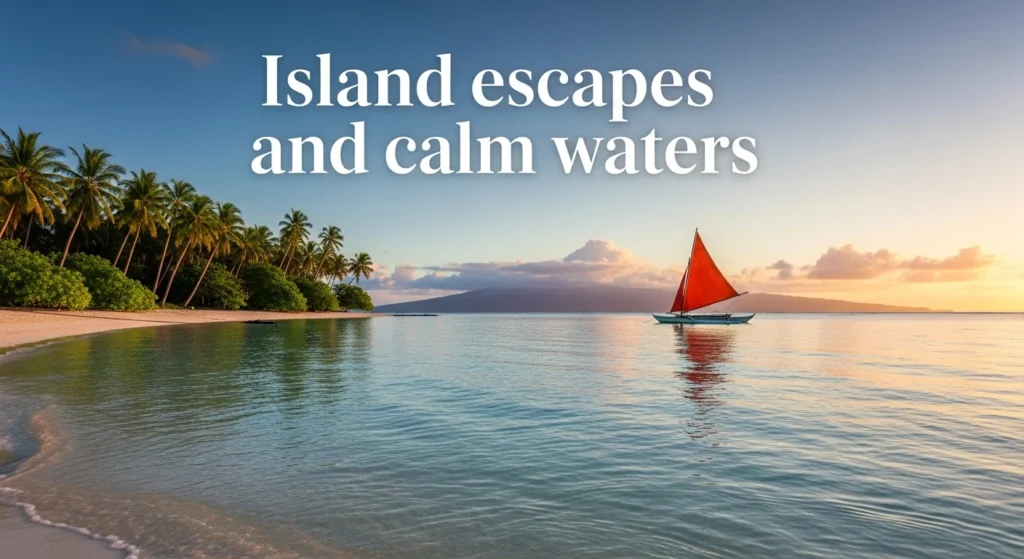 Island escapes and calm waters