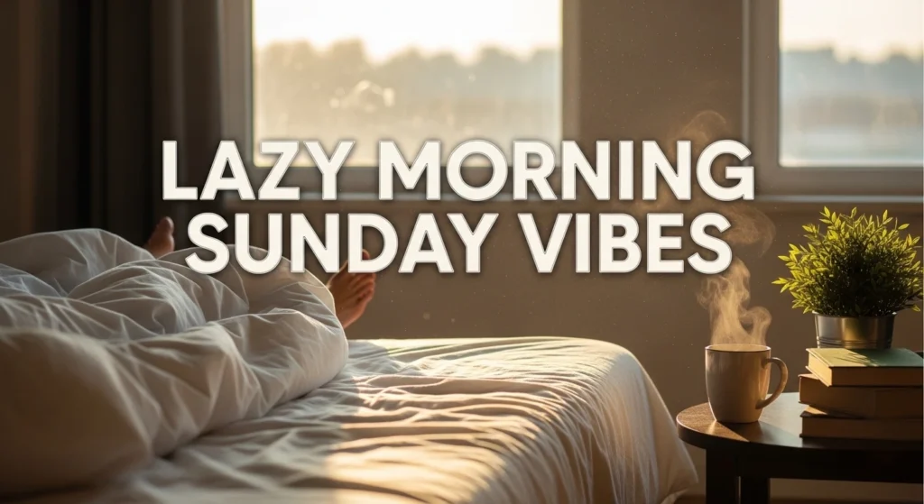 Lazy Morning Sunday Vibes