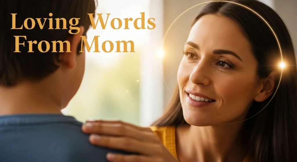 Loving Words From Mom