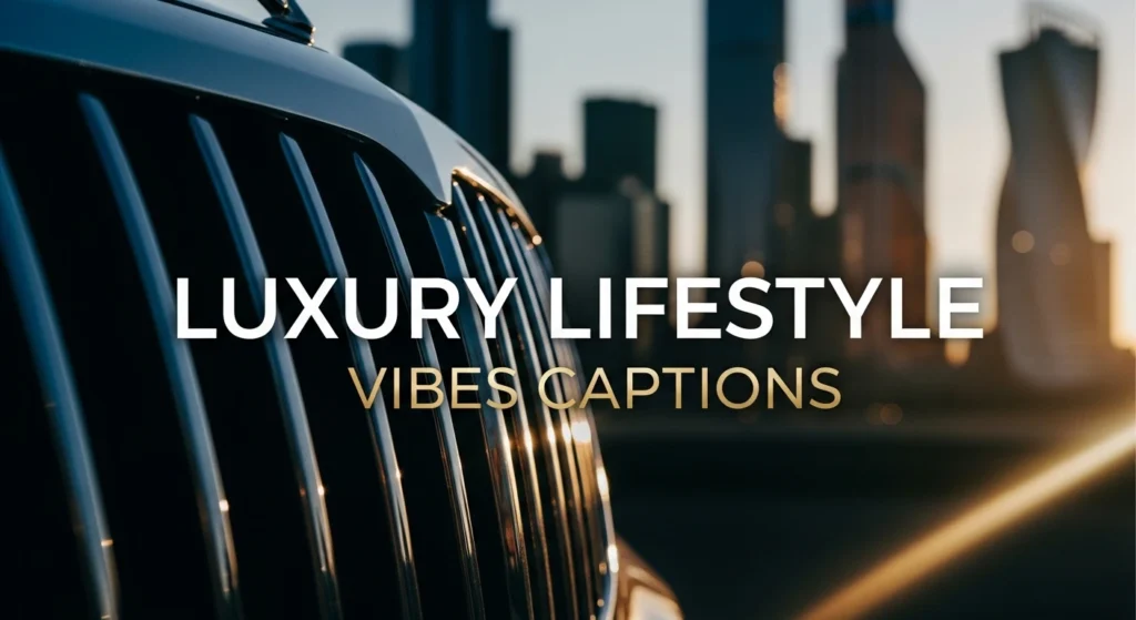 Luxury Lifestyle Vibes Captions