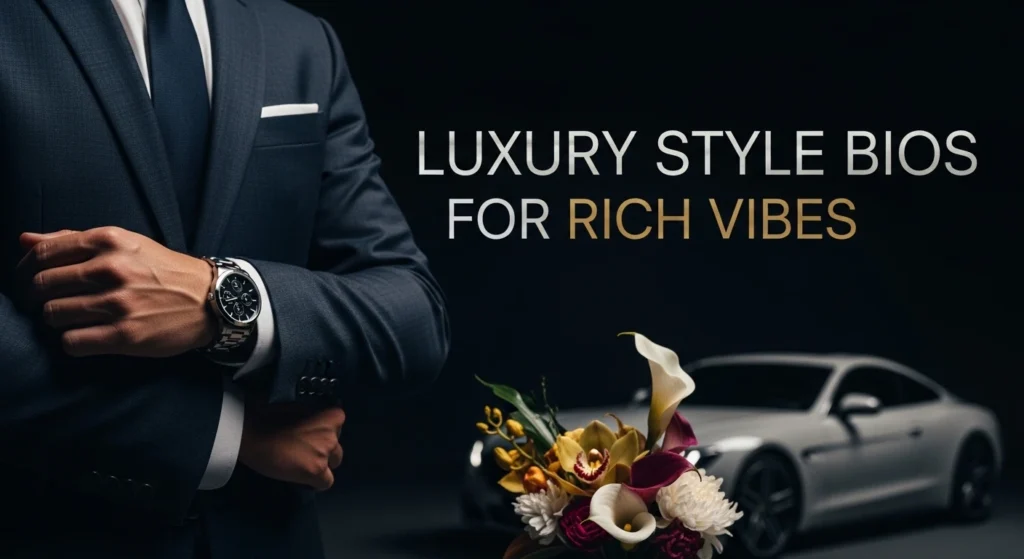 Luxury Style Bios for Rich Vibes