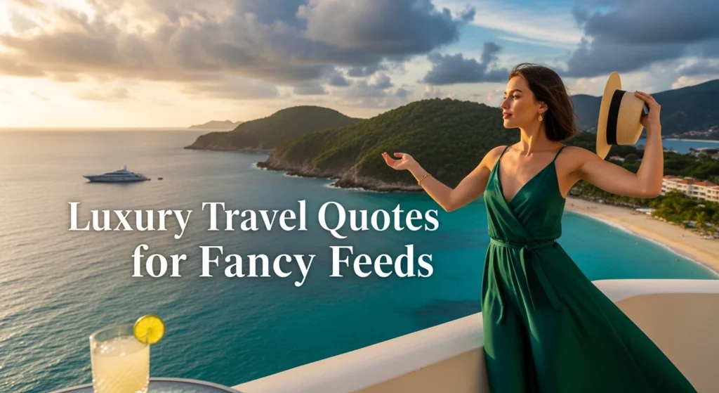 Luxury Travel Quotes for Fancy Feeds