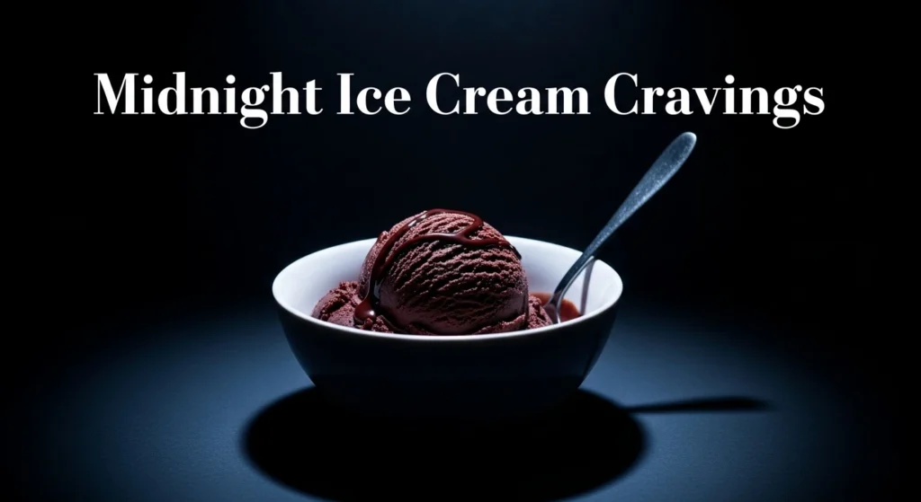Midnight Ice Cream Cravings