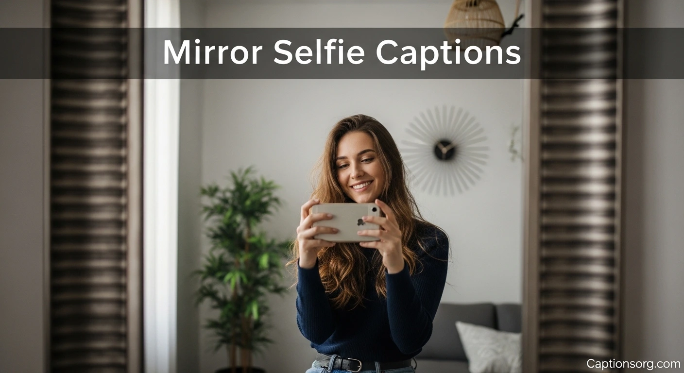 Mirror Selfie Captions
