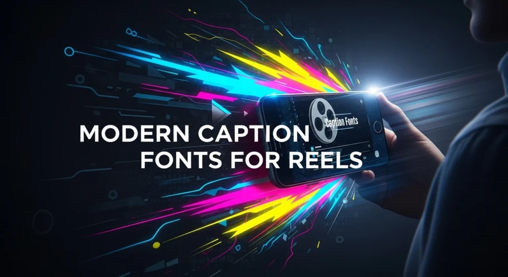 Modern Caption Fonts for Reels
