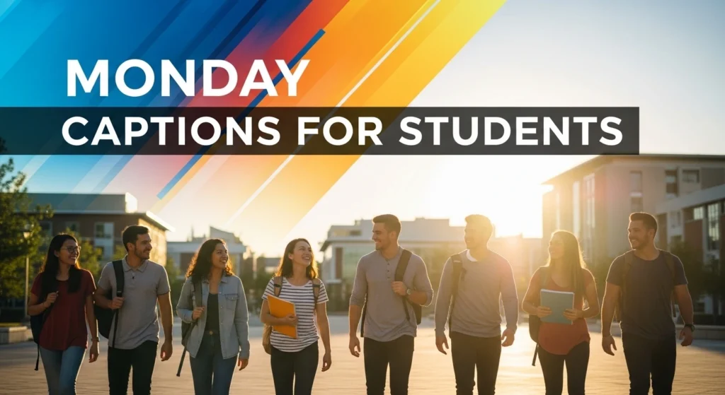 Monday Captions for Students