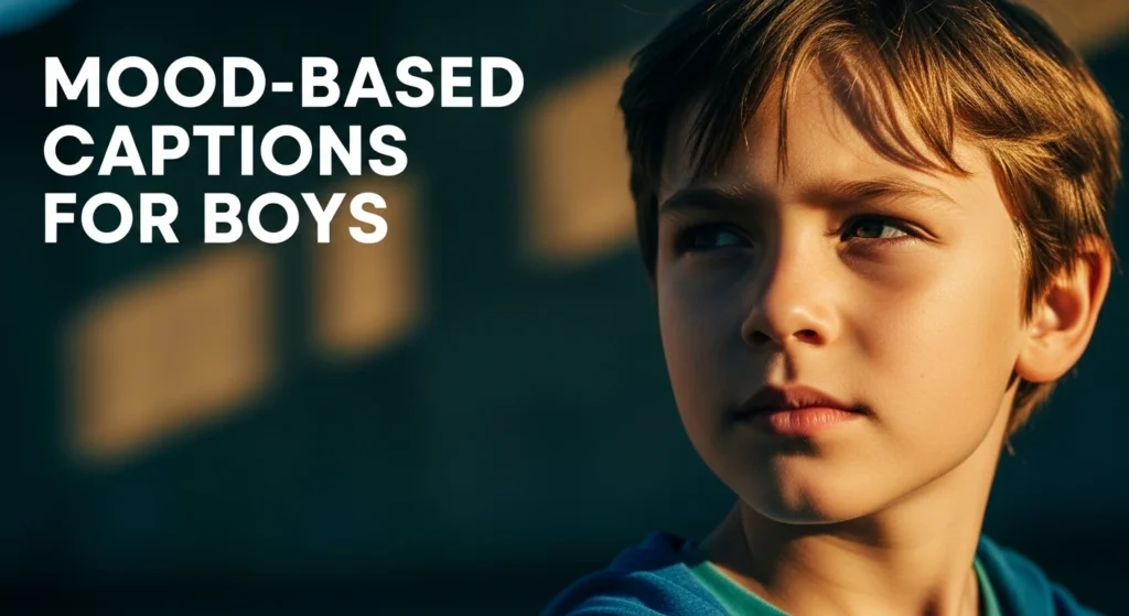 Mood-Based Captions for Boys