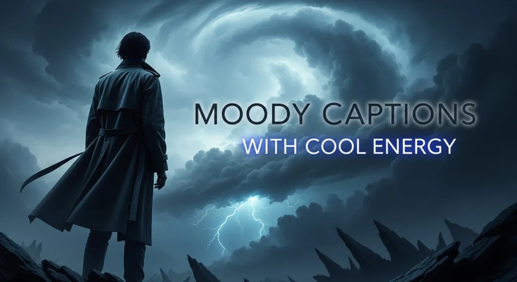 Moody Captions With Cool Energy