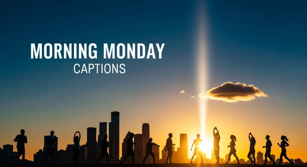 Morning Monday Captions