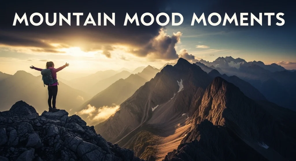 Mountain mood moments