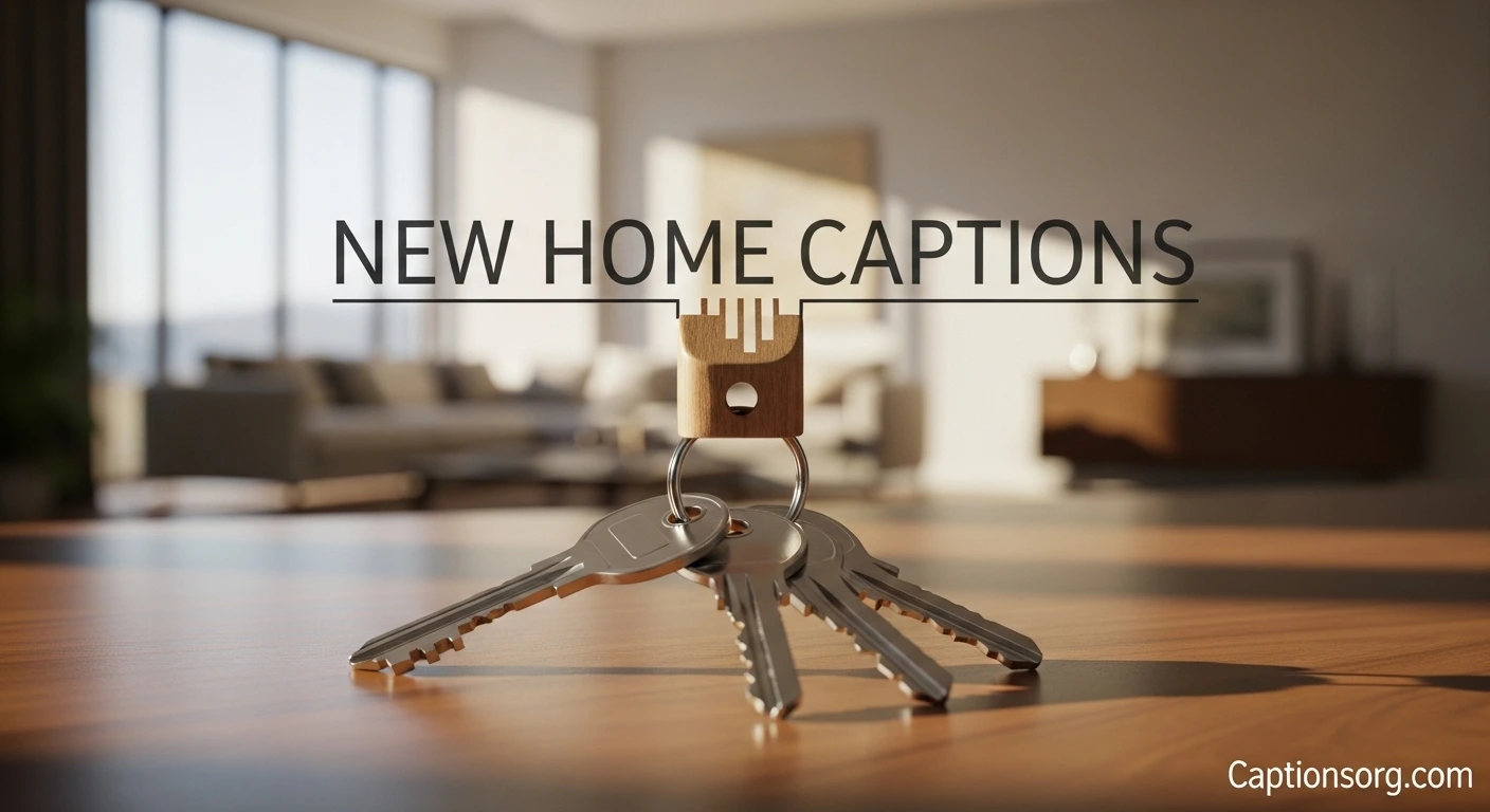 New Home Captions