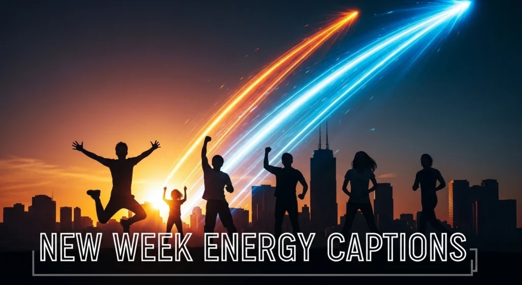 New Week Energy Captions