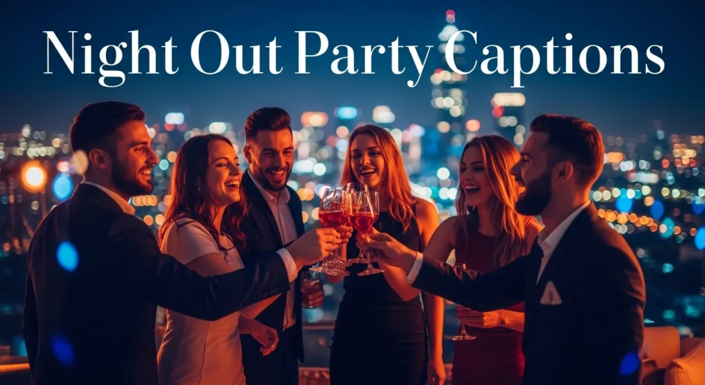 Night Out Party Captions