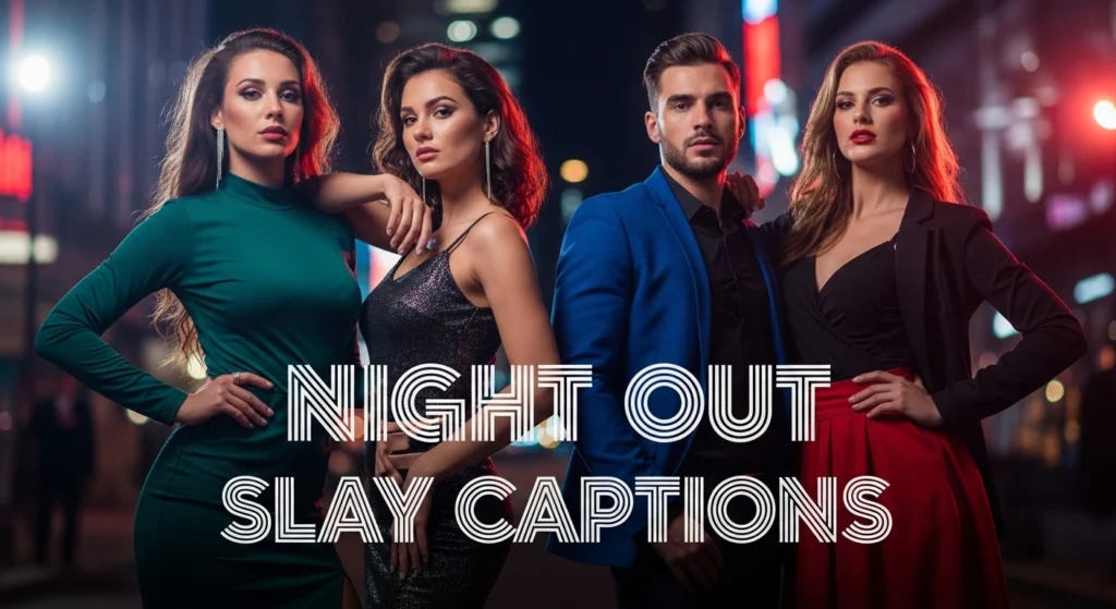 Night Out Slay Captions