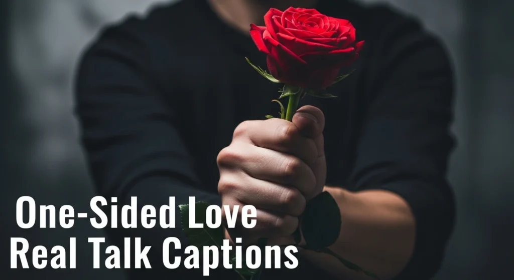 One-Sided Love Real Talk Captions