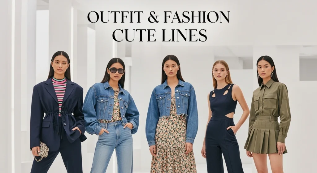 Outfit & Fashion Cute Lines