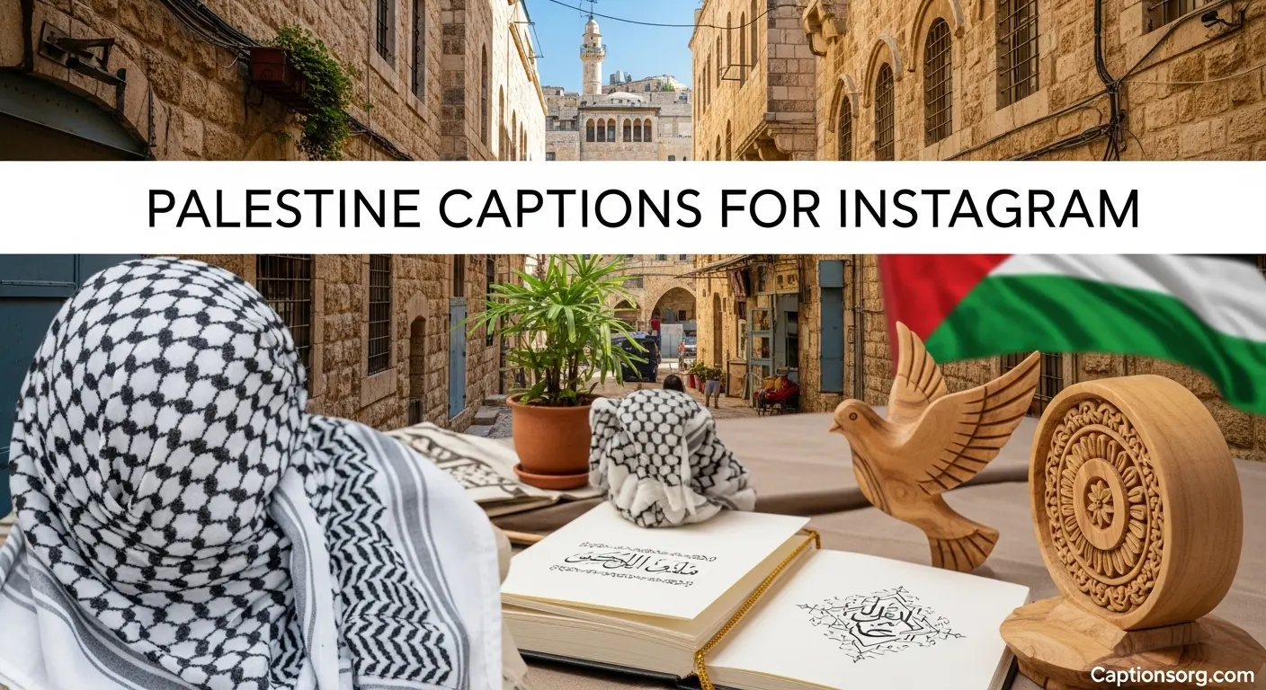 Palestine Captions for Instagram