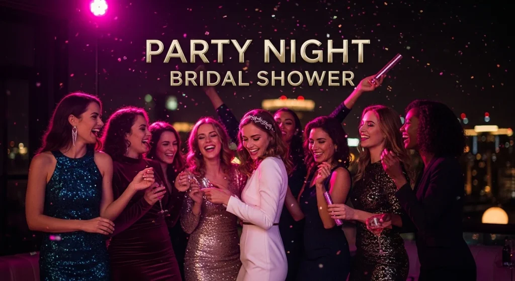 Party Night Bridal Shower