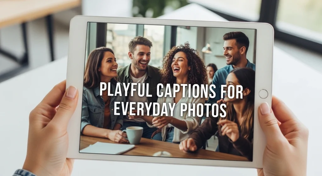 Playful Captions for Everyday Photos