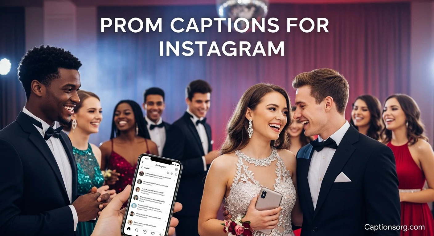 Prom Captions for Instagram