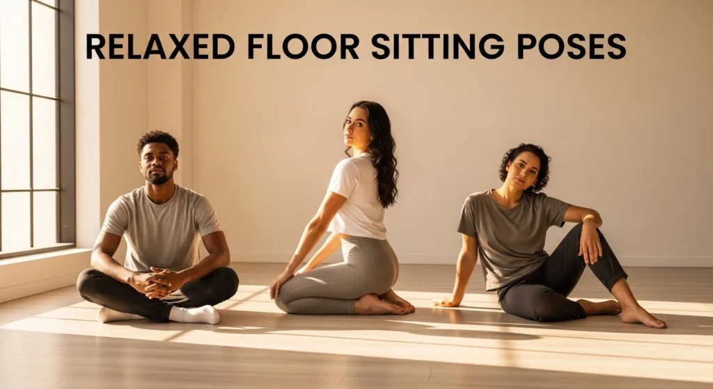 Relaxed Floor Sitting Poses