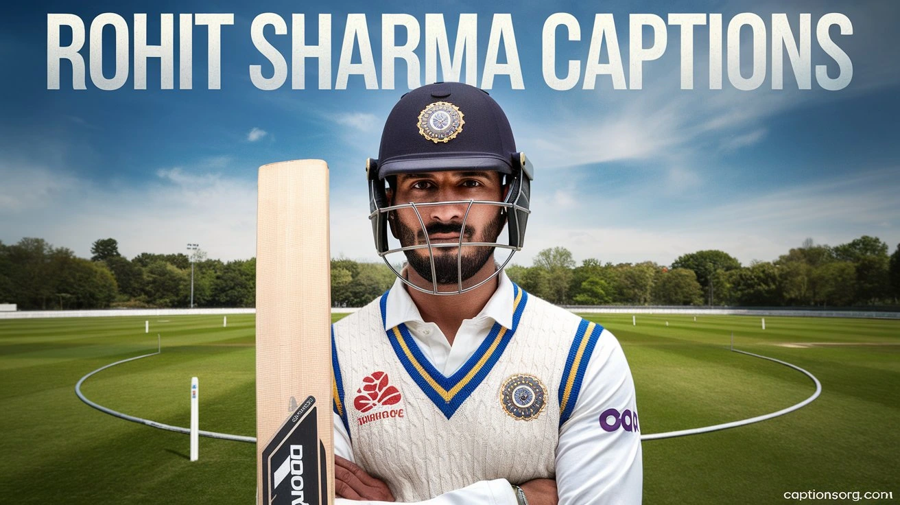 Rohit Sharma Captions