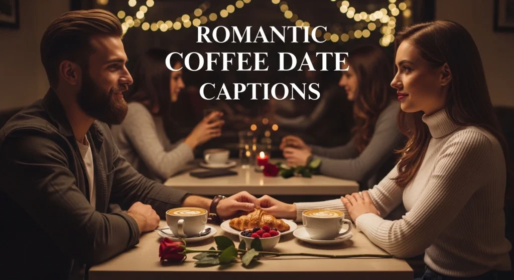 Romantic Coffee Date Captions