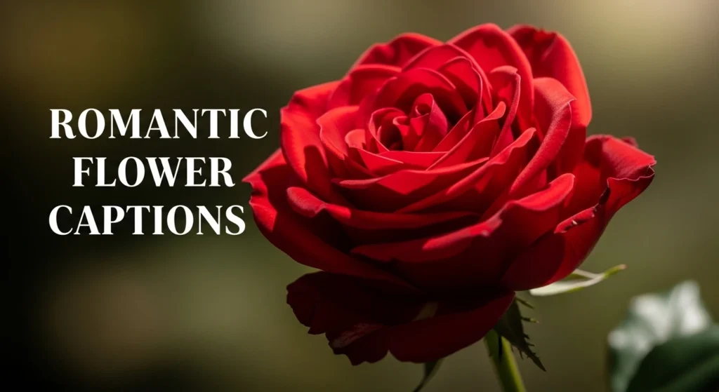 Romantic Flower Captions