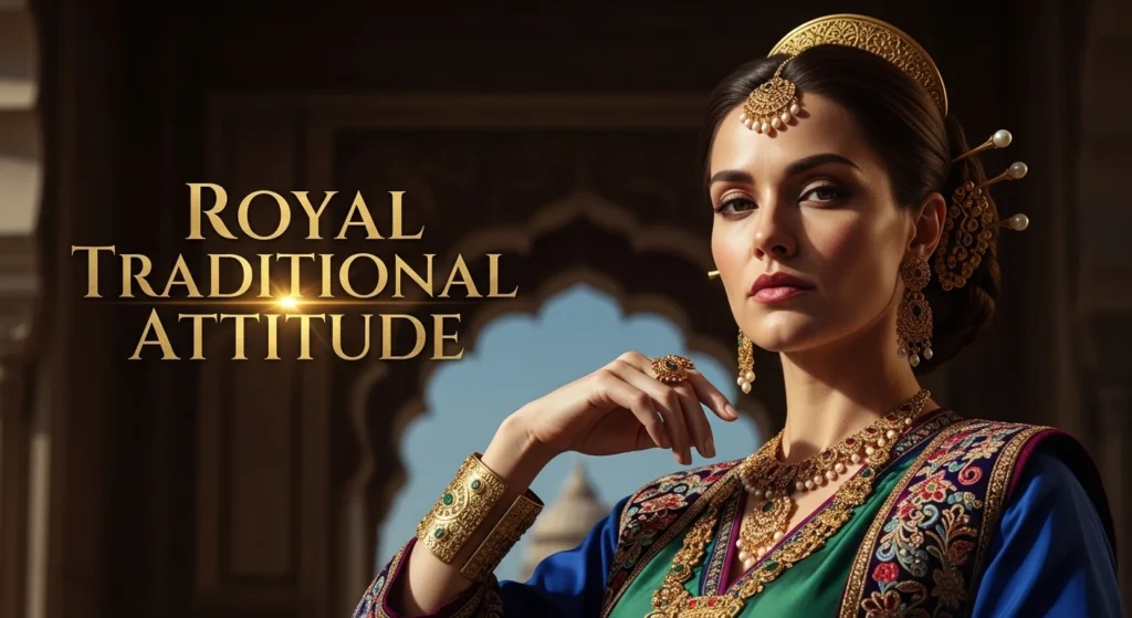 Royal traditional attitude