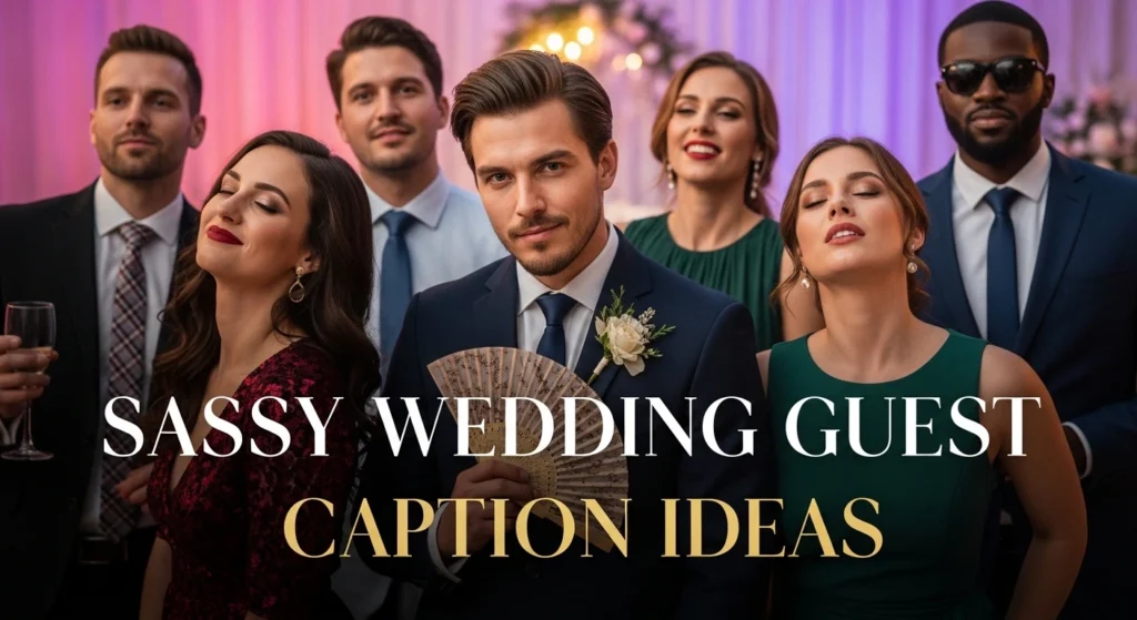 Sassy Wedding Guest Caption Ideas