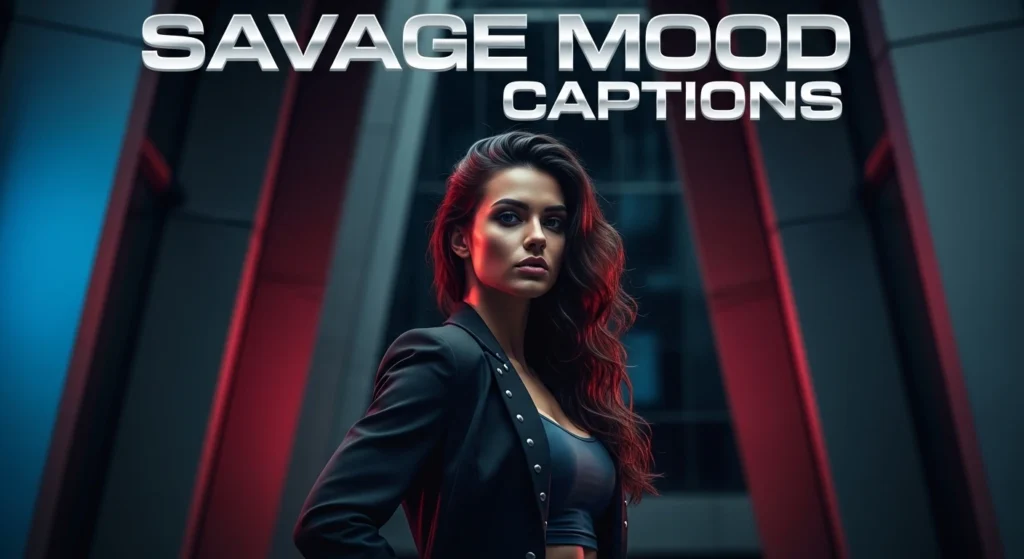 Savage Mood Captions