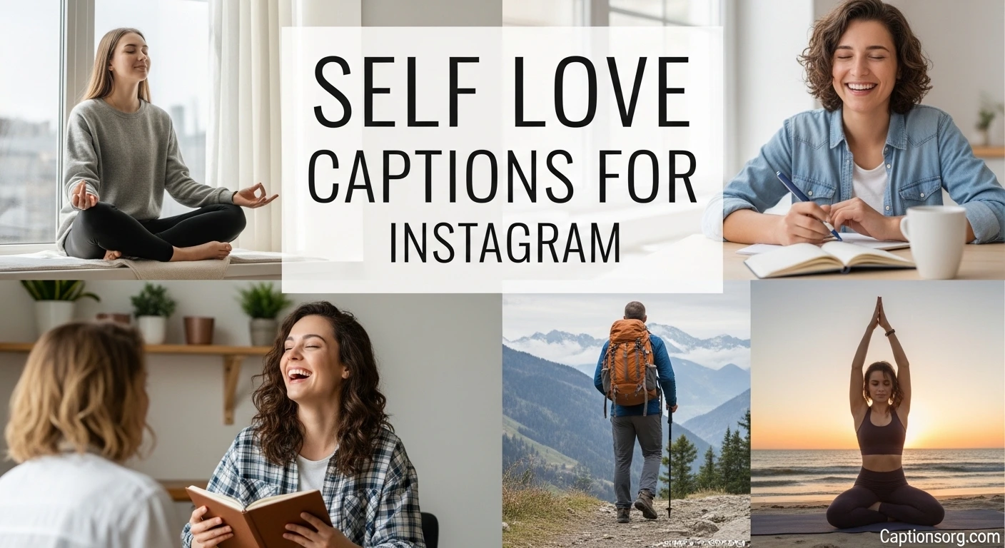 Self Love Captions for Instagram