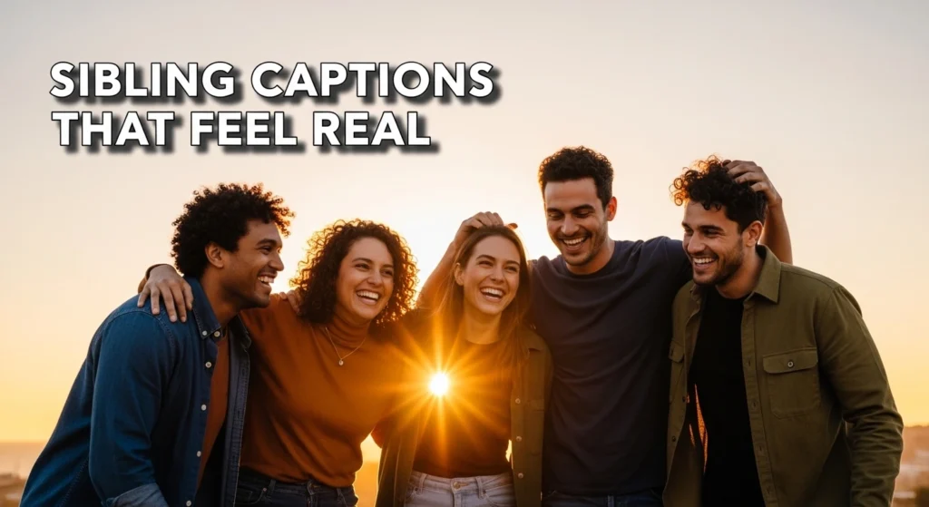 Sibling Captions That Feel Real
