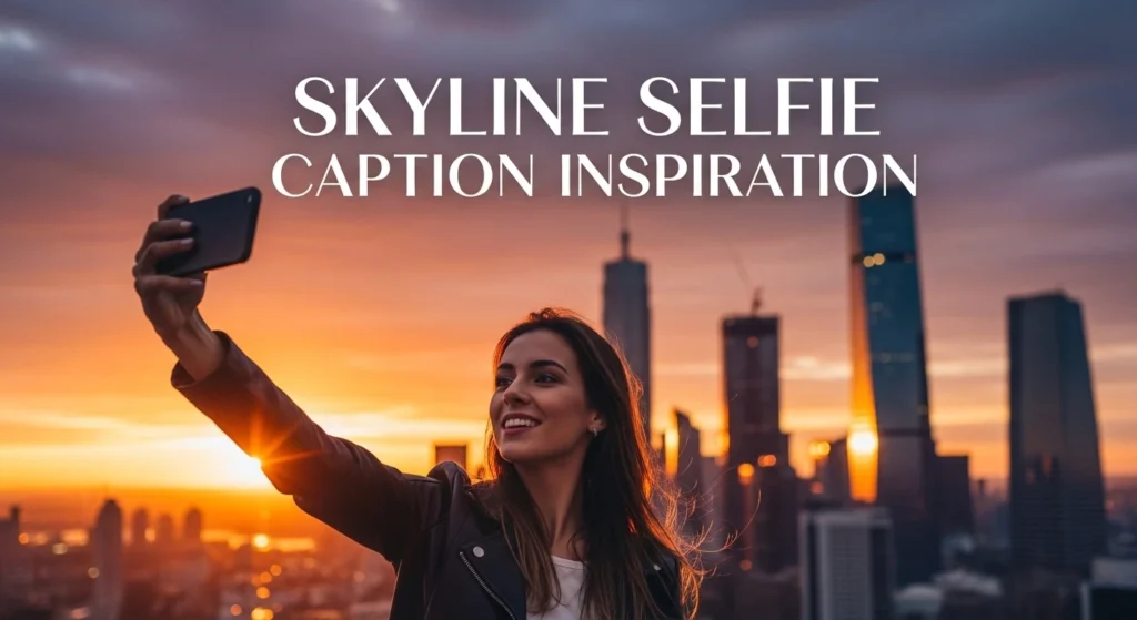 Skyline Selfie Caption Inspiration