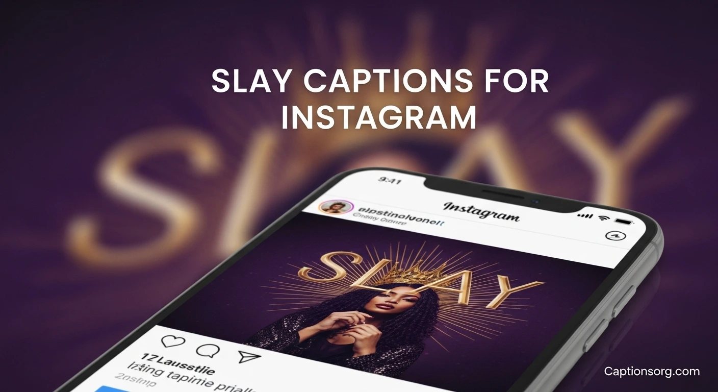 Slay Captions for Instagram
