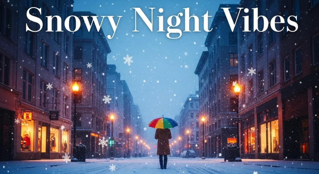 Snowy Night Vibes