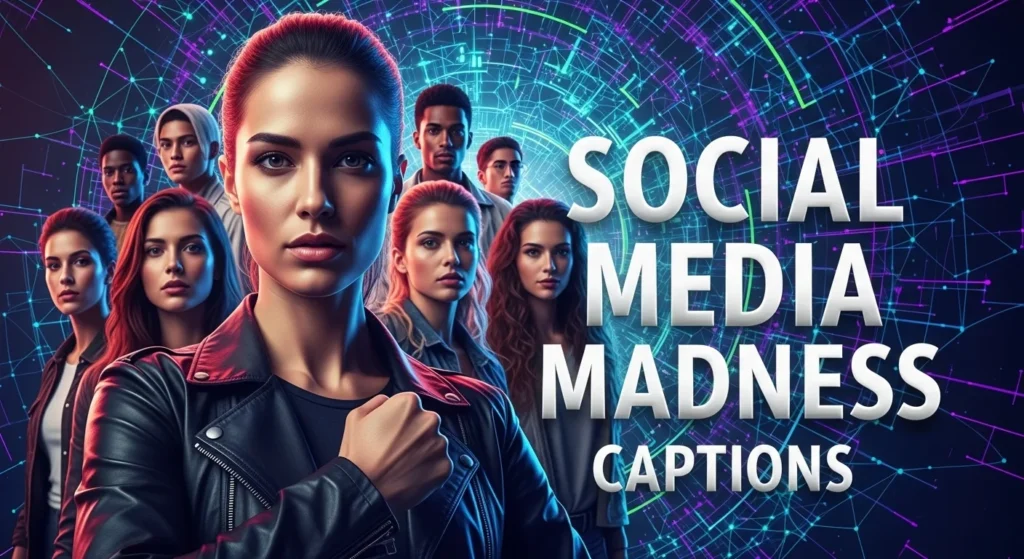 Social Media Madness Captions