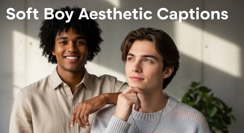 Soft Boy Aesthetic Captions