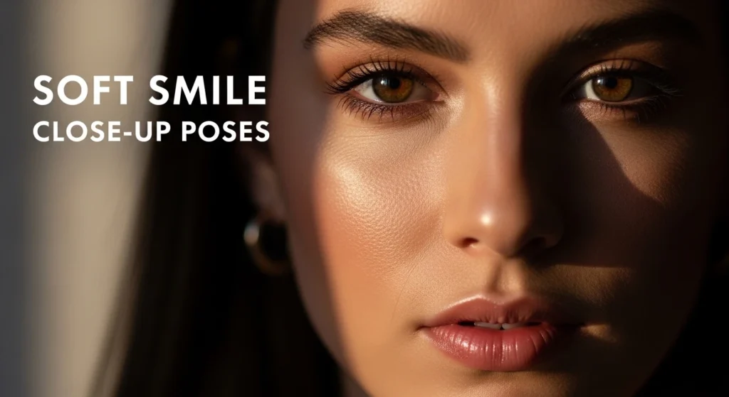 Soft Smile Close-Up Poses