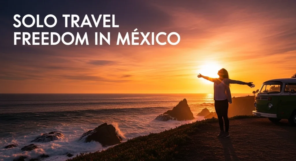 Solo travel freedom in Mexico