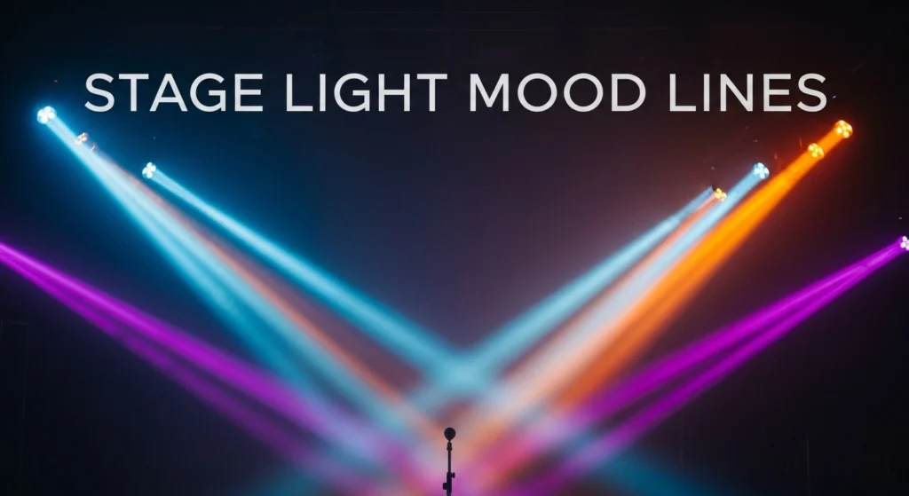 Stage Light Mood Lines