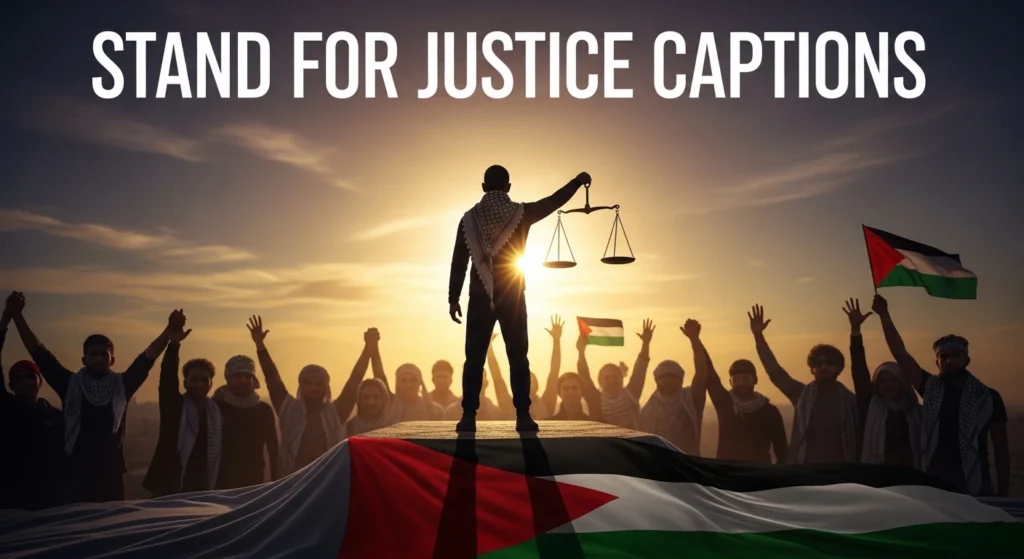 Stand for Justice Captions