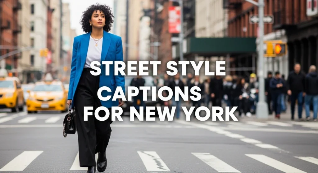 Street Style Captions For New York